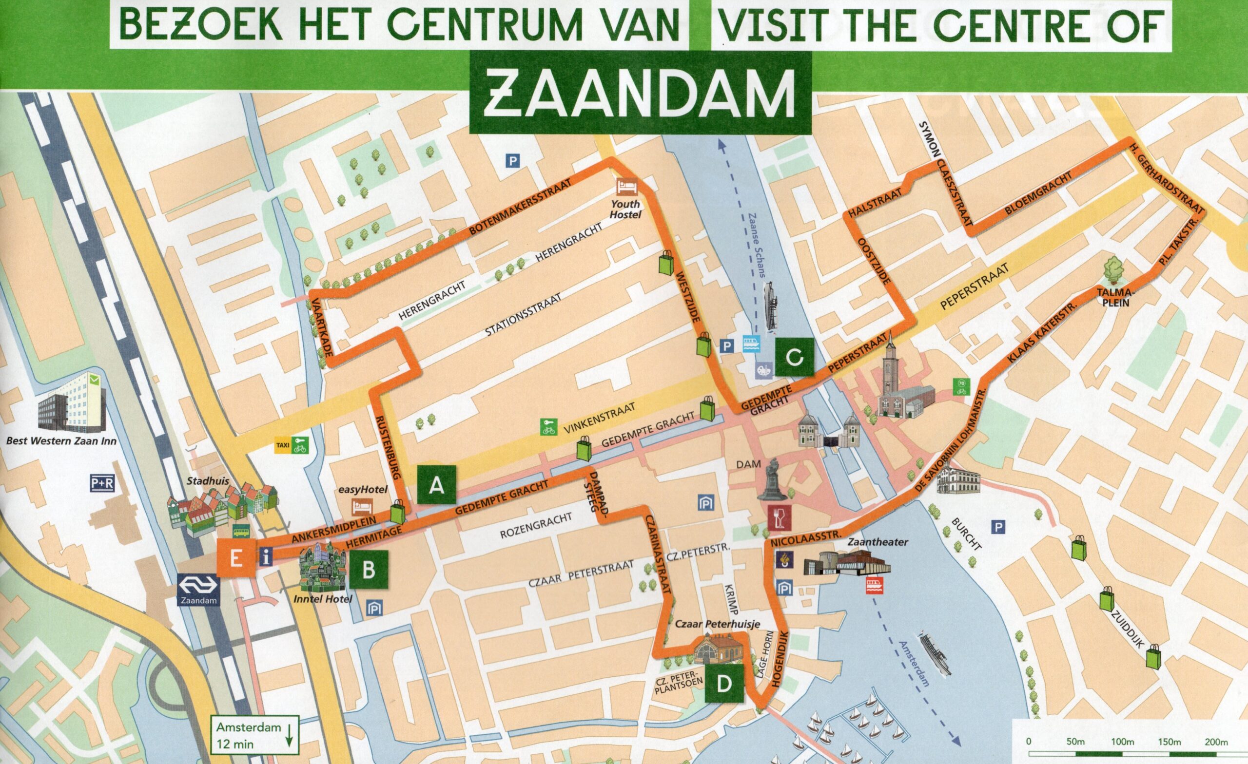 Bezoek het centrum van Zaandam